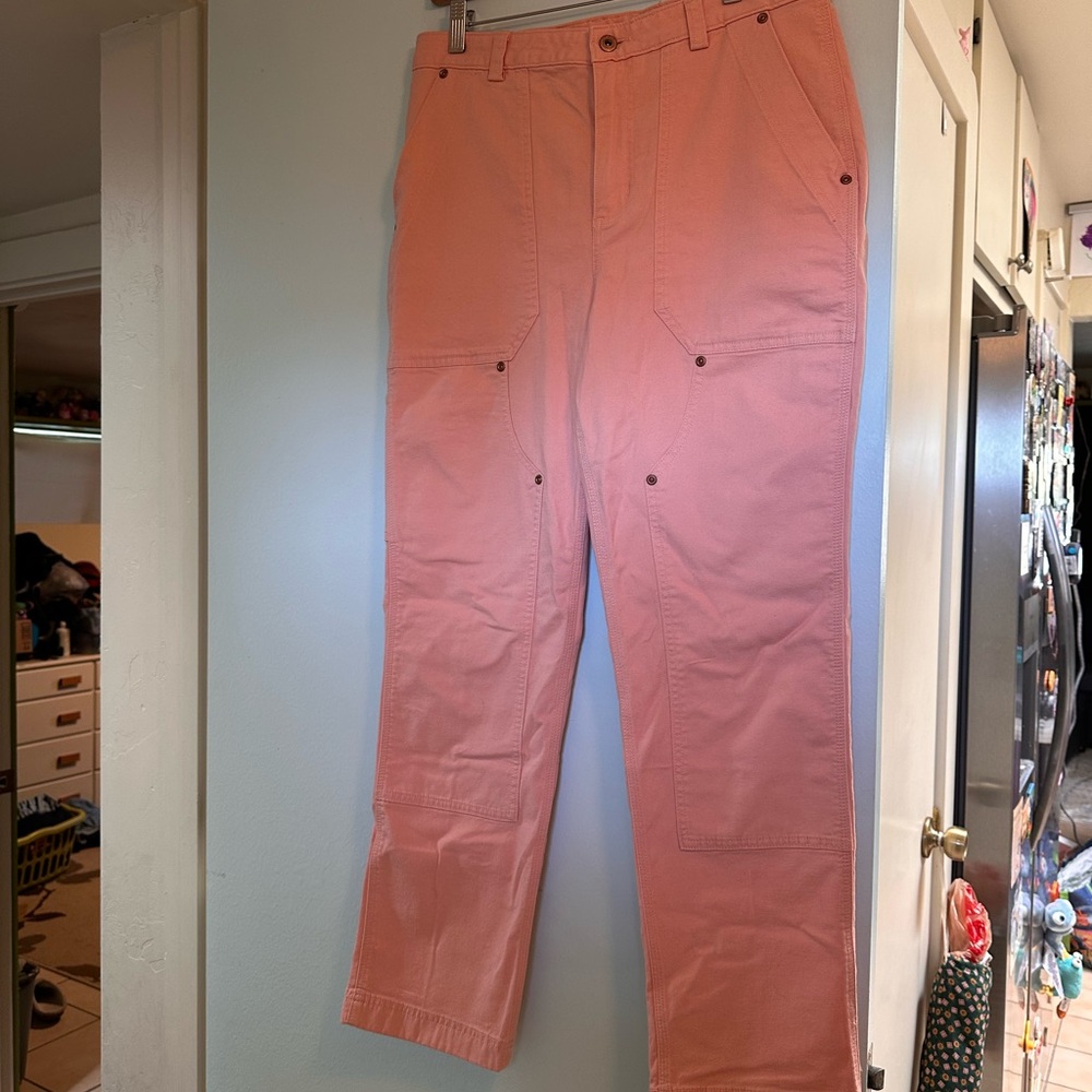Duluth Trading Co Women's Pink Cargo Pants